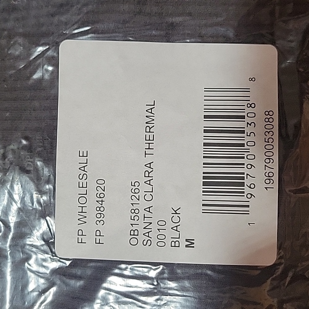 Free People Santa Clara Thermal in Black•M - Picture 10 of 10